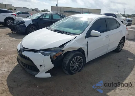 2019 Toyota Corolla Le from USA, damaged, VIN 2T1BURHE4KC194316